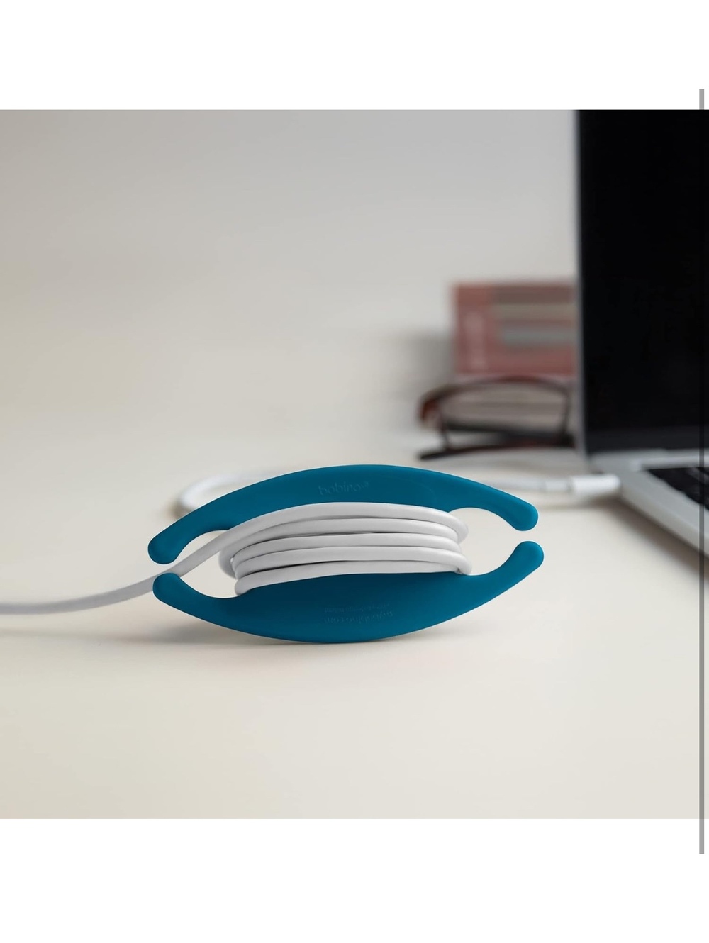 Bobino Cord Wrap Tie Organizers Desk Accessories Cable Ties or Wire Management